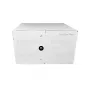 Przenośna szafka do zarządzania urządzeniami LEBA NoteBox 16 z zamkiem na klucz, portami USB-C, 12 W na urządzenie, USB 2.0, montaż na ścianie lub stole, biała