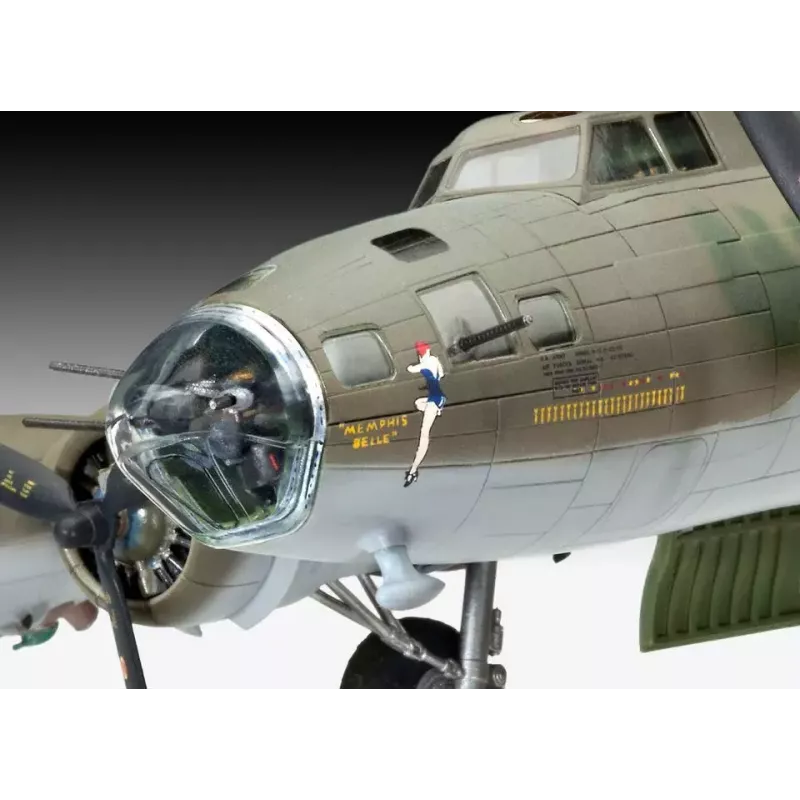 Model samolotu stałopłatowego Revell B-17F Memphis Belle