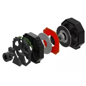 Kierownica i pedały Thrustmaster T598X Czarny Czerwony USB przewodowe Analogowe/Cyfrowe na PC PlayStation 4 PlayStation 5 Obudowa metalowa