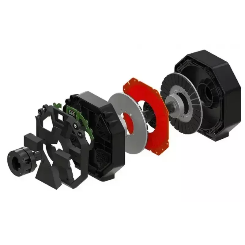 Kierownica i pedały Thrustmaster T598X Czarny Czerwony USB przewodowe Analogowe/Cyfrowe na PC PlayStation 4 PlayStation 5 Obudowa metalowa