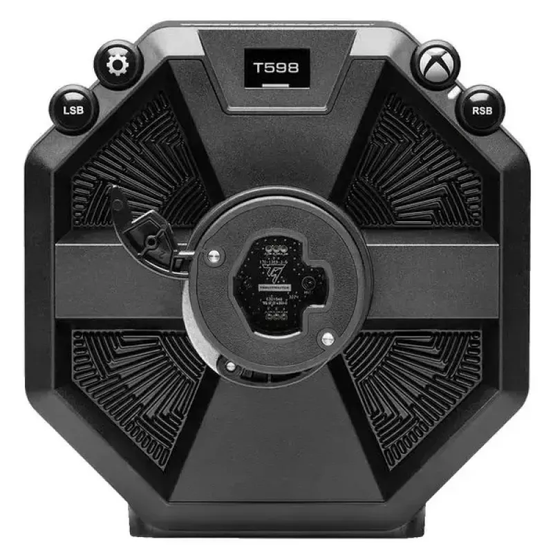 Kierownica i pedały Thrustmaster T598X Czarny Czerwony USB przewodowe Analogowe/Cyfrowe na PC PlayStation 4 PlayStation 5 Obudowa metalowa