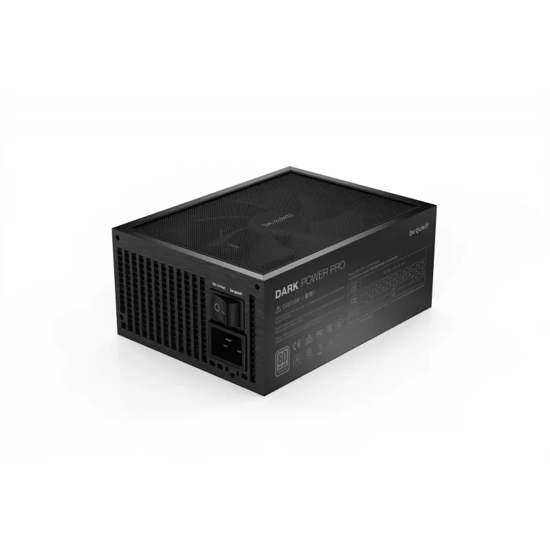 be quiet Dark Power Pro 12 1200W zasilacz 20+4 pin ATX ATX Czarny