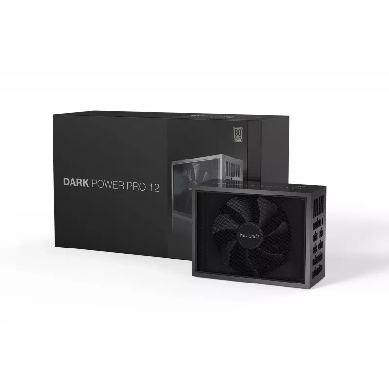 be quiet Dark Power Pro 12 1200W zasilacz 20+4 pin ATX ATX Czarny