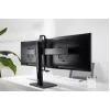 Uchwyt do monitora Gembird MS-D2-01 27 cali Czarny Wolnostojący