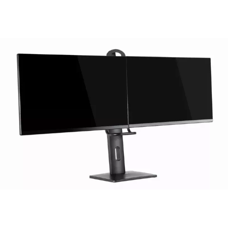 Uchwyt do monitora Gembird MS-D2-01 27 cali Czarny Wolnostojący