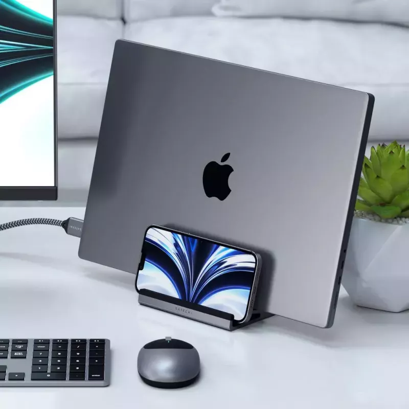 Podstawka do laptopa i tabletu Satechi ST-ADVSM srebrna kompatybilna z MacBook Pro