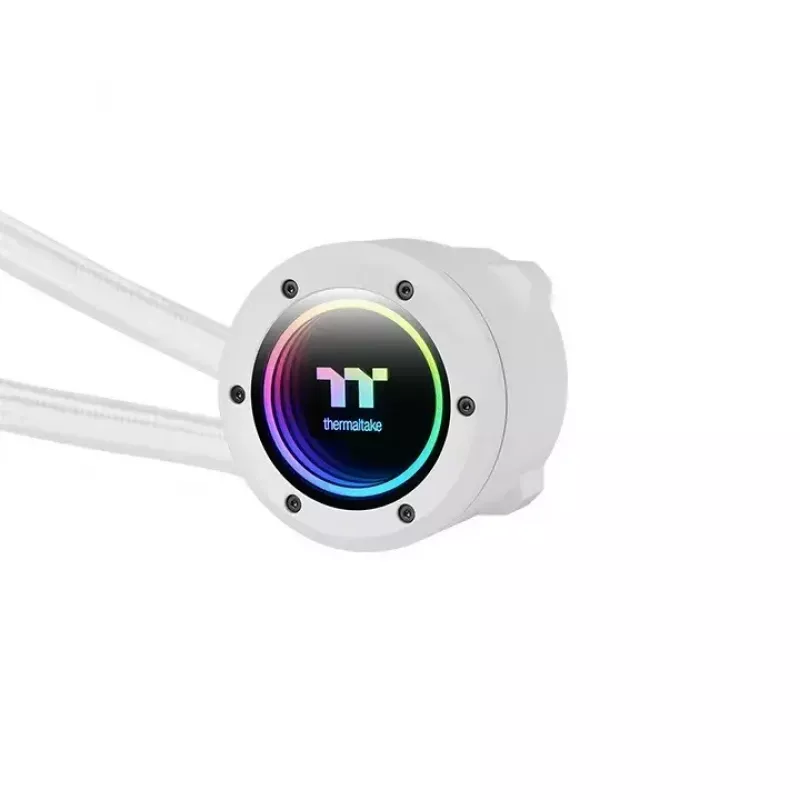 Chłodzenie cieczą All-in-one Thermaltake CL-W377-PL14SW-A 14 cm Biały 84.32 cfm