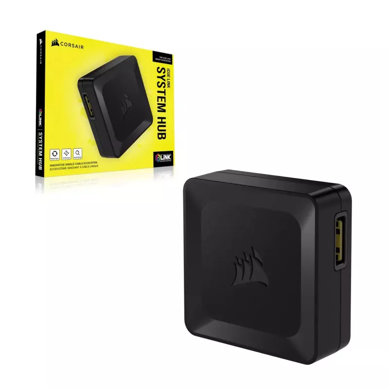Fan controller Corsair iCUE LINK System Hub Czarny 1 szt.