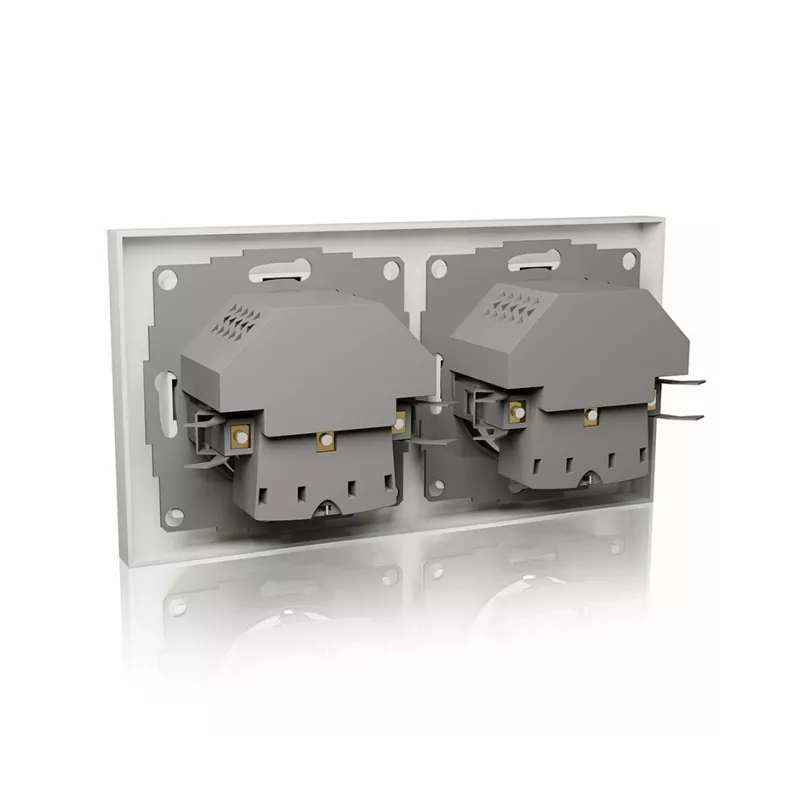 ICY BOX IB-MPS4200W-PD gniazdko typu F + USB A + USB C białe