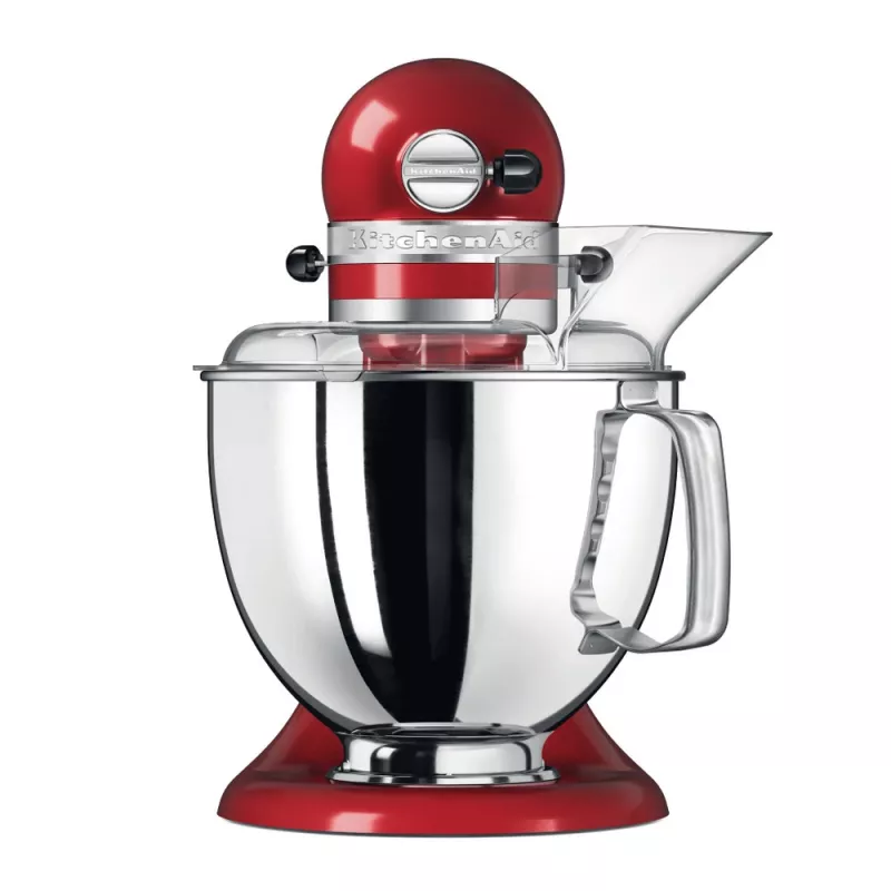 Robot kuchenny KitchenAid Artisan 5KSM175PS — 300 W, misa ze stali nierdzewnej 4,8 l, czerwony