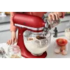 Robot kuchenny KitchenAid Artisan 5KSM175PS — 300 W, misa ze stali nierdzewnej 4,8 l, czerwony