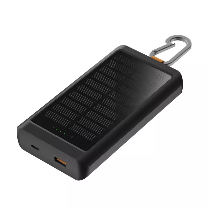 Power bank Xtorm XG2S101 — 10000 mAh LiPo, 30 W, USB‑C + USB‑A, szary/czarny/pomarańczowy
