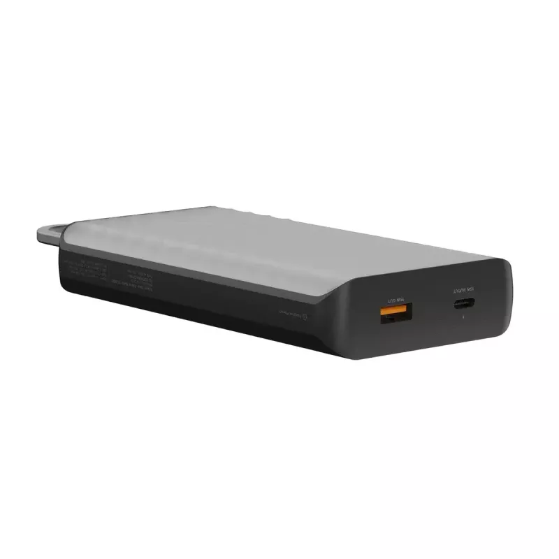 Power bank Xtorm XG2S101 — 10000 mAh LiPo, 30 W, USB‑C + USB‑A, szary/czarny/pomarańczowy