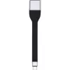 Techly ICOC-USBC-DP12 kabel wideo adapter 0,131 m USB Type-C DisplayPort Czarny