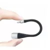Techly ICOC-USBC-DP12 kabel wideo adapter 0,131 m USB Type-C DisplayPort Czarny