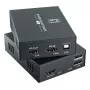Przedłużacz AV (nadajnik i odbiornik) LEVELONE HVE-8111, 3840x2160, Cat6, USB-A/USB-B, DC 12V (2 szt.)