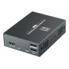 Przedłużacz AV (nadajnik i odbiornik) LEVELONE HVE-8111, 3840x2160, Cat6, USB-A/USB-B, DC 12V (2 szt.)