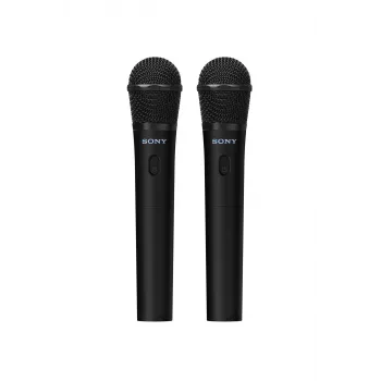 Mikrofon karaoke Sony UOULTMIC1 — bezprzewodowy RF, USB-C, jednokierunkowy, 50–15000 Hz, bateria do 20 h, czarny