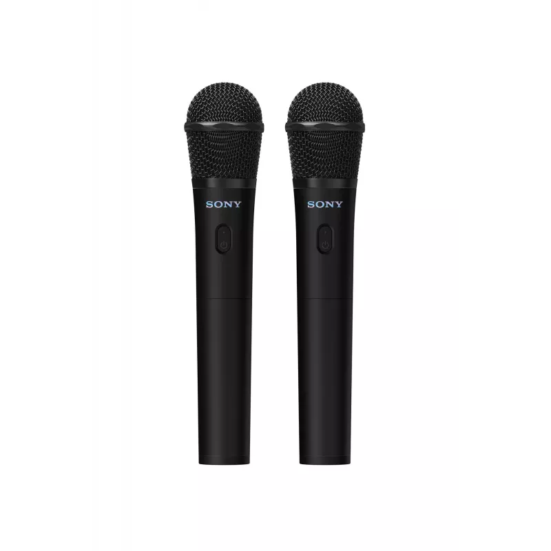 Mikrofon karaoke Sony UOULTMIC1 — bezprzewodowy RF, USB-C, jednokierunkowy, 50–15000 Hz, bateria do 20 h, czarny