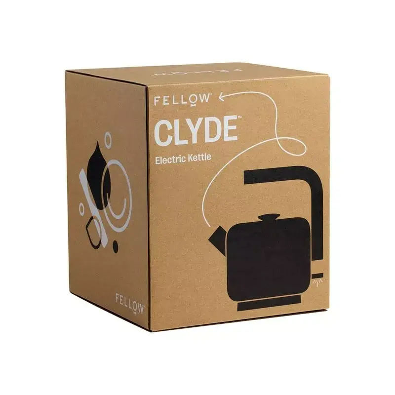 Czajnik elektryczny FELLOW Clyde 1.0L 1200W — obudowa silikonowa, zbiornik 1,5 l, czarny