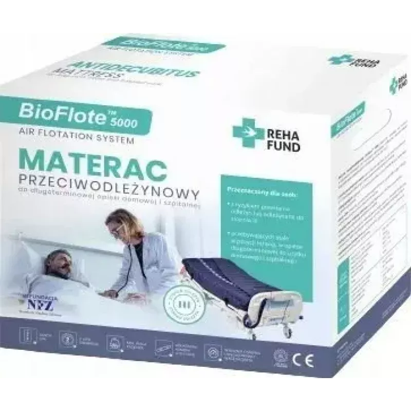 REHA FUND BioFlote 5000 materac przeciwodleżynowy