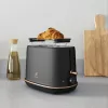 Toster Electrolux E7T1-6BP 2 kromki 980 W Czarny