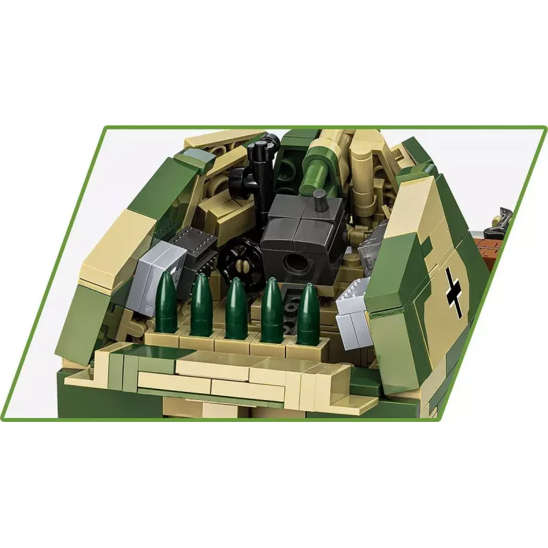 Cobi Blocks SD.KFZ.124 Wespe model kit, 860 blocks