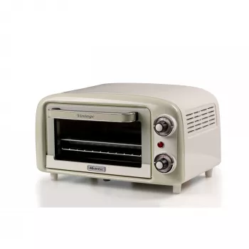 Ariete 3919 Piekarnik elektryczny Vintage, 800W, pojemność 10L, podwójne szkło, Retro, Beżowy