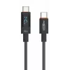 Kabel USB Ansmann 1700-0176 USB 2.0 1,2m USB C Antracytowy