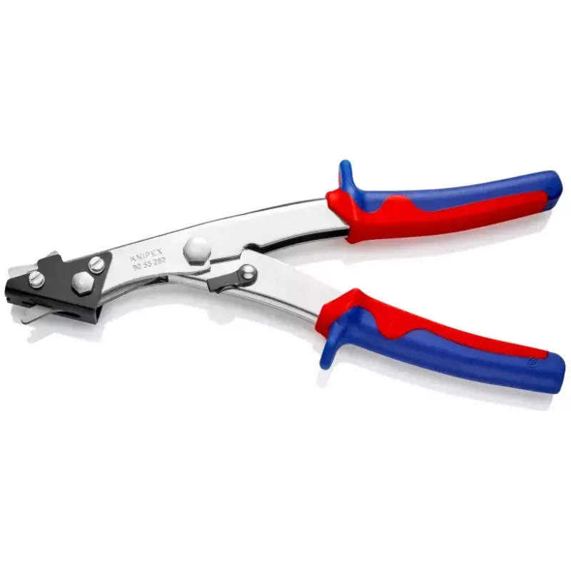 Proste nożyce stalowe Knipex 90 55 280, zdolność cięcia 1,2 mm