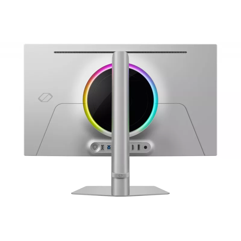 Monitor komputerowy Samsung G60SF 68,6 cm (27 cali) 2560 x 1440 pikseli Quad HD OLED Srebrny