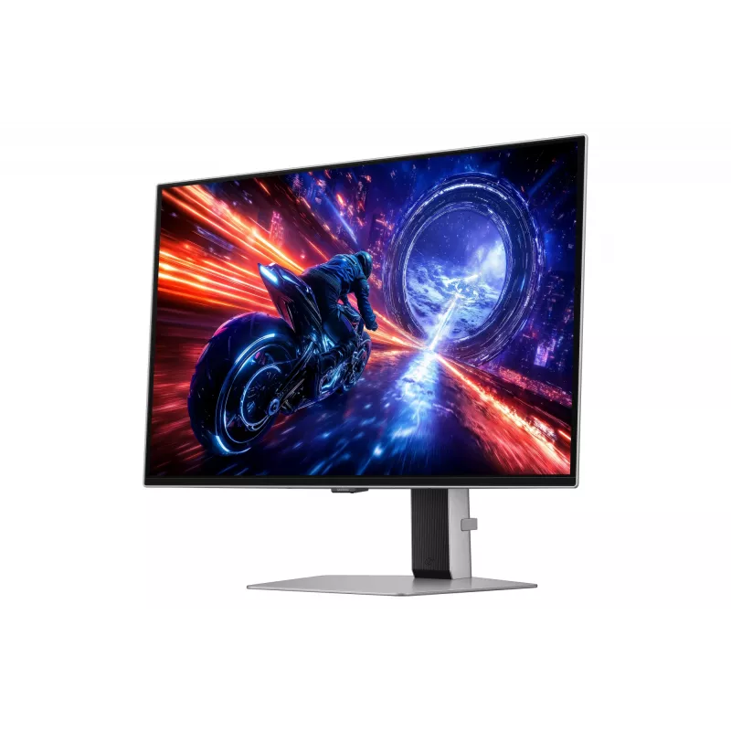 Monitor komputerowy Samsung G60SF 68,6 cm (27 cali) 2560 x 1440 pikseli Quad HD OLED Srebrny