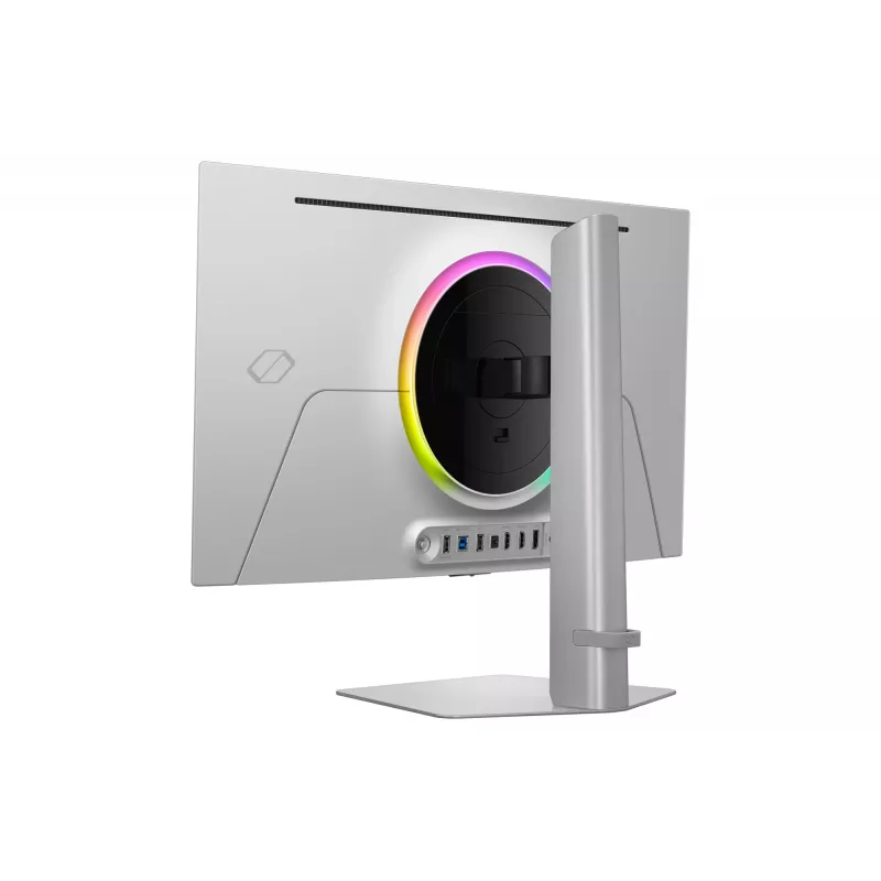 Monitor komputerowy Samsung G60SF 68,6 cm (27 cali) 2560 x 1440 pikseli Quad HD OLED Srebrny
