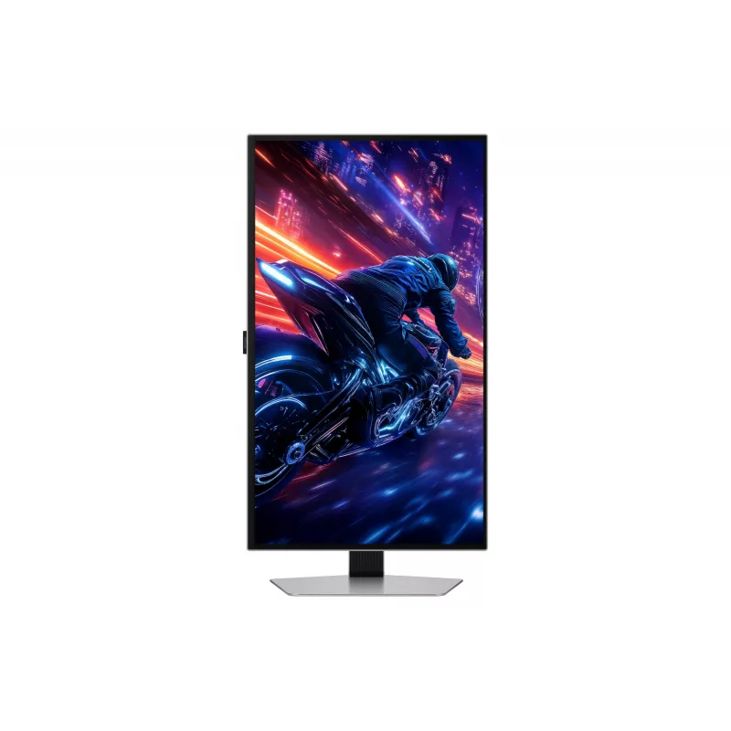 Monitor komputerowy Samsung G60SF 68,6 cm (27 cali) 2560 x 1440 pikseli Quad HD OLED Srebrny