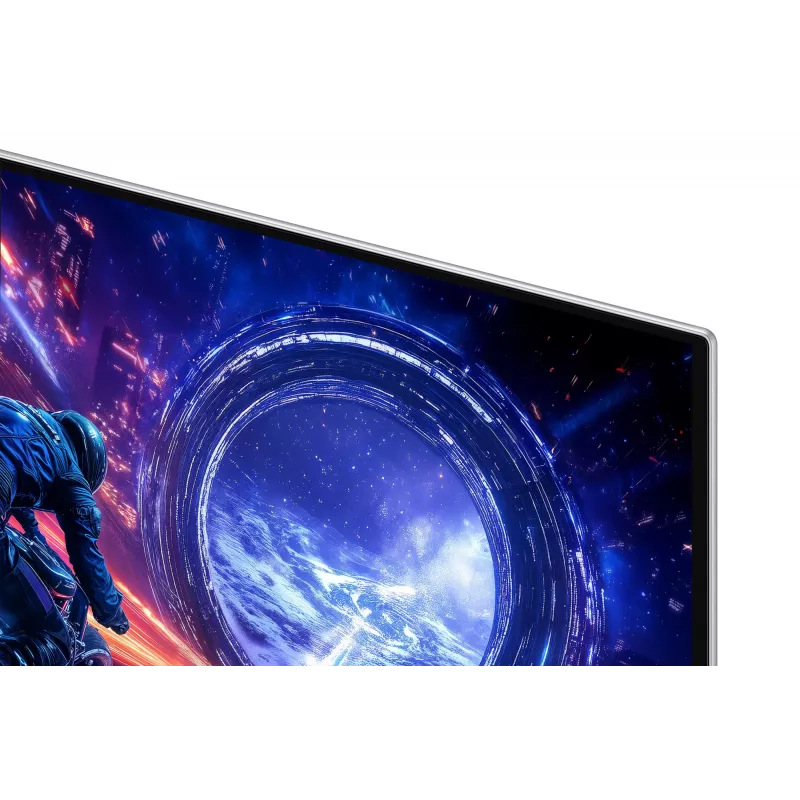 Monitor komputerowy Samsung G60SF 68,6 cm (27 cali) 2560 x 1440 pikseli Quad HD OLED Srebrny