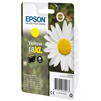 Cartridge Epson 18XL żółty 450 stron Blæk C13T18144012