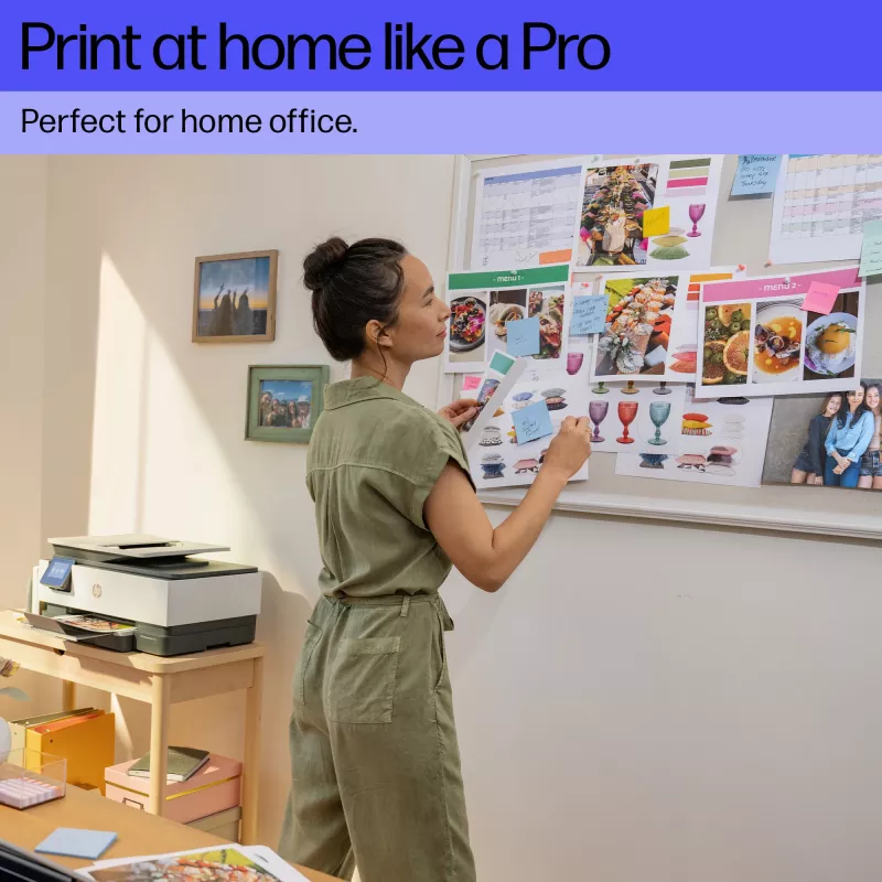 HP OfficeJet Pro 8125e Bezprzewodowa Wielofunkcyjna Kolorowa Drukarka, Instant Ink; Druk dwustronny
