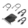 Karta interfejsu ASUS USB4 PCIe Gen4 / adapter wewnętrzny DisplayPort, USB Type-C