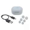 Zestaw słuchawkowy JVC Active Noise Cancelling TWS biały