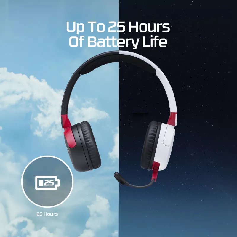 HyperX Cloud Mini - Bezprzewodowy zestaw słuchawkowy do gier (Czarny)
