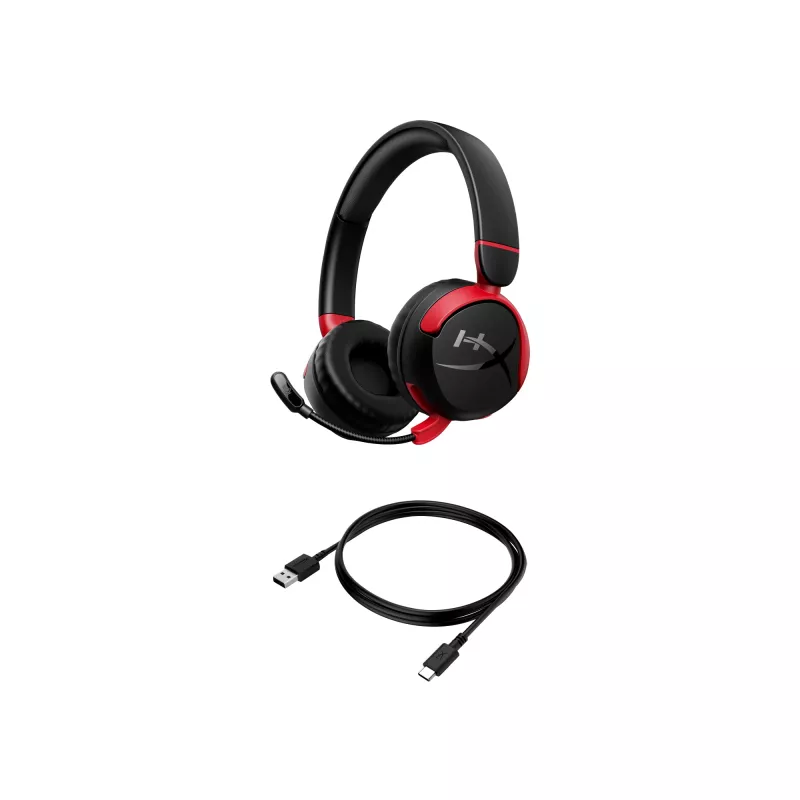 HyperX Cloud Mini - Bezprzewodowy zestaw słuchawkowy do gier (Czarny)