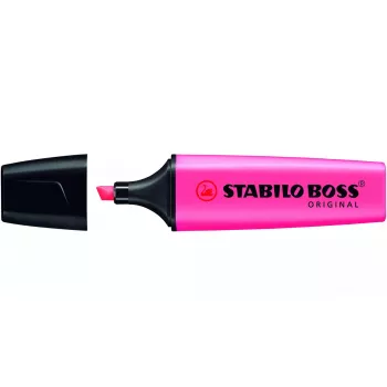 Marker STABILO BOSS Oryginalny Chisel tip Pink