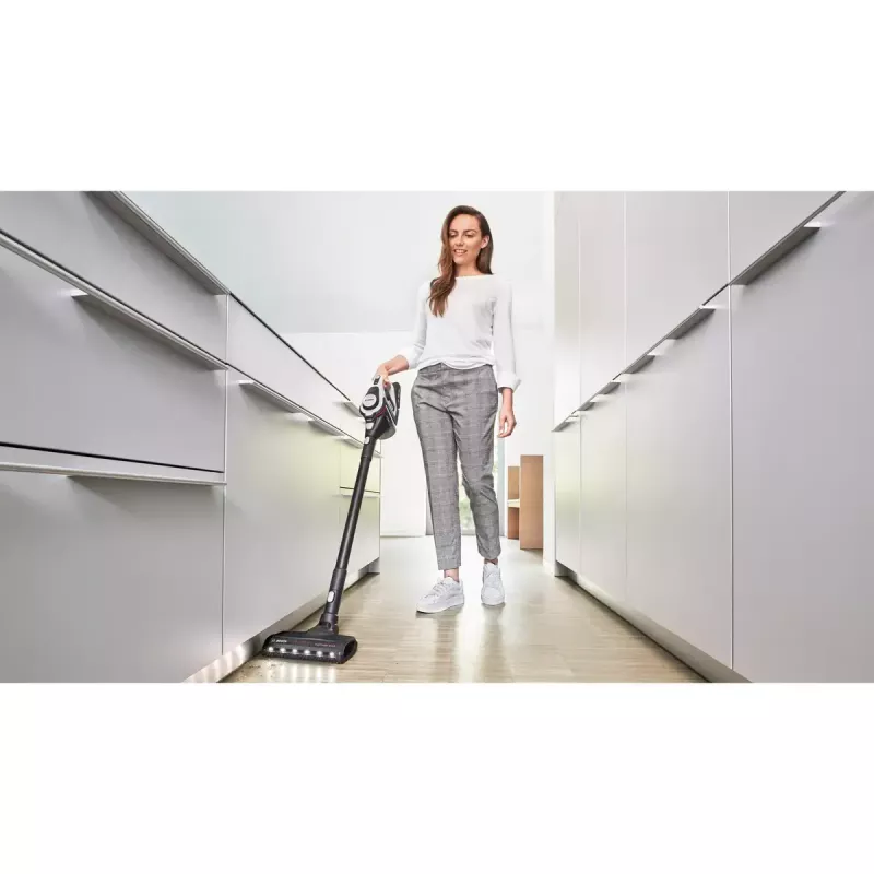 Bosch Serie 8 BBS8214 odkurzacz pionowy/szczotka elektryczna 2-w-1 odkurzacz pionowy Bateria Na sucho Bezworkowy Biały 4 Ah
