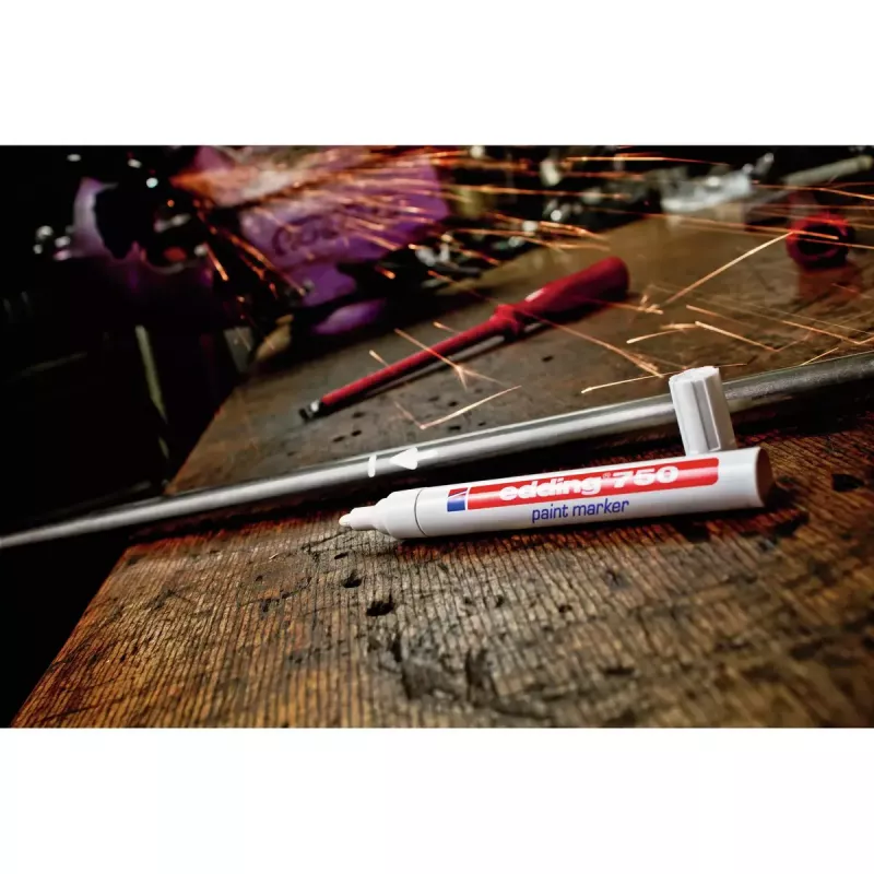 Marker Edding 750 niebieski