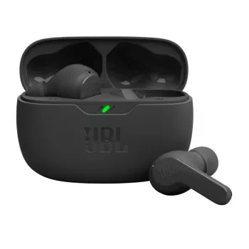 Zestaw słuchawkowy JBL Wave Beam True Wireless Stereo (TWS) douszny do rozmów/muzyki/sportu/codziennego użytku, czarny