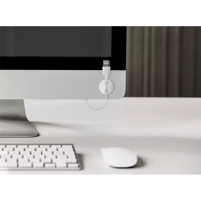 Uchwyt na kabel Goobay 95183 Biały 5 szt. Uniwersalny