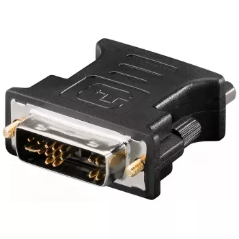 Adapter monitora DVI-A/VGA Goobay 69971 Czarny