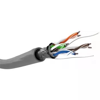 Kabel sieciowy Goobay CAT 5e F/UTP Szary 100m