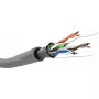 Kabel sieciowy Goobay CAT 5e F/UTP Szary 100m