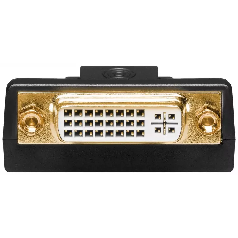 Goobay DisplayPort/DVI-D Adapter 1.1 pozłacany Czarny